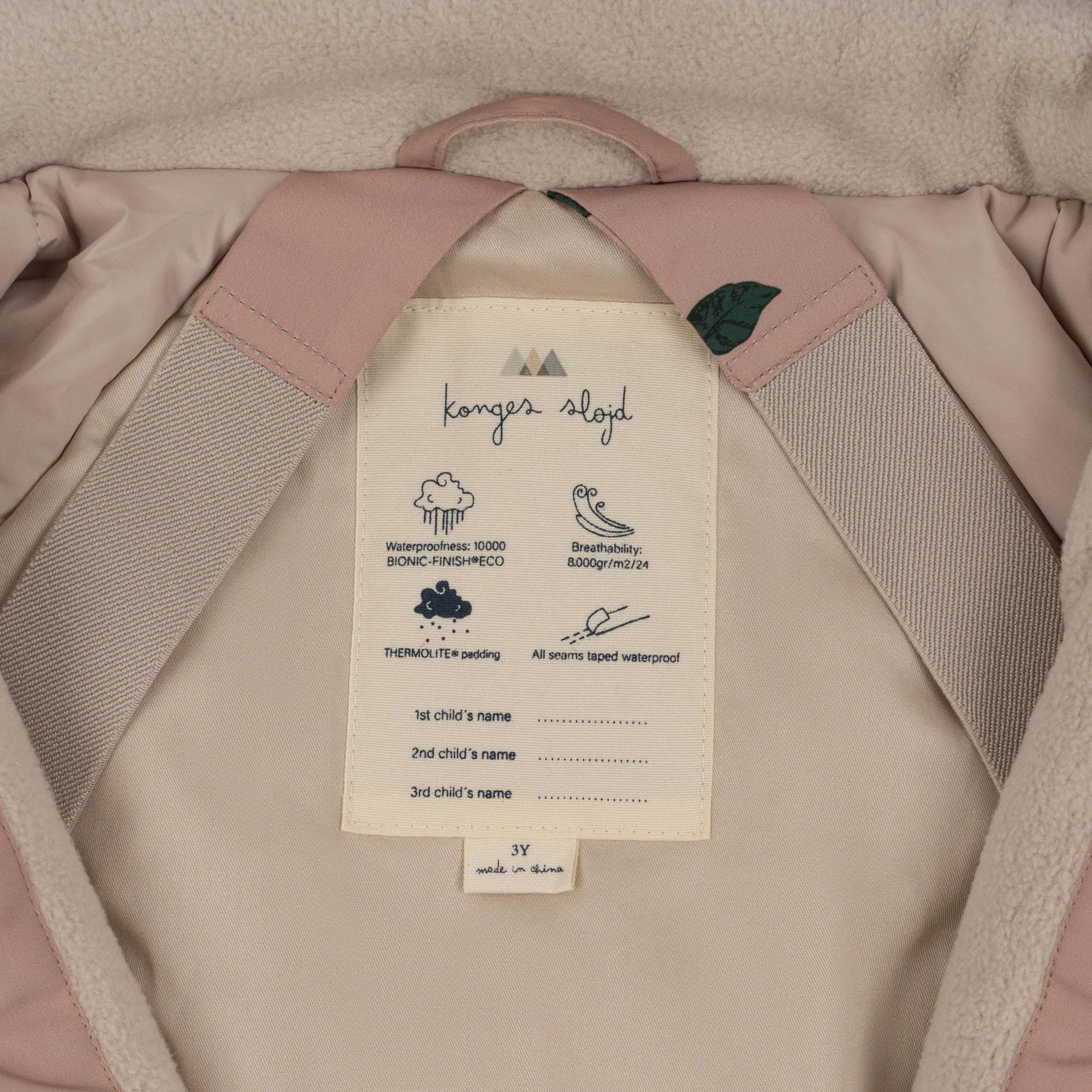 Konges Slojd - Baby Jacke Kirschen rosa