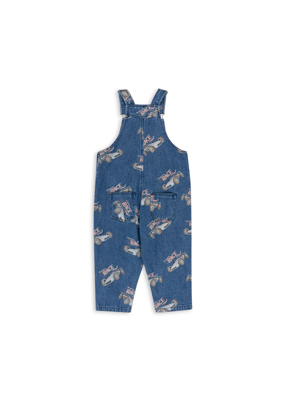 Konges Slojd - Baby Jeans Latzhose Autos