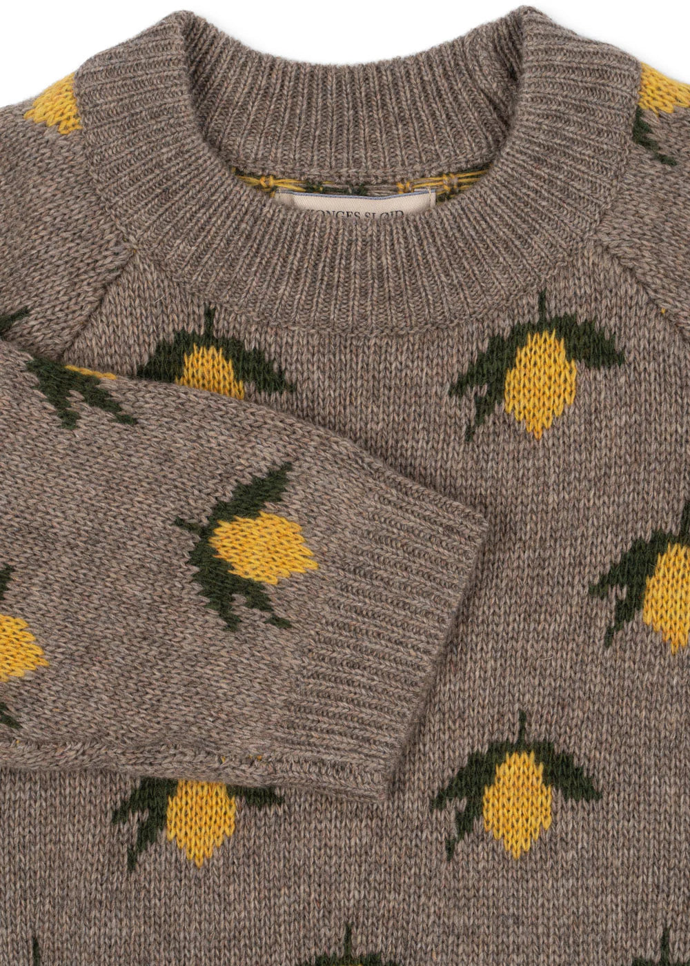 Konges Slojd - Baby Pullover Zitronen beige
