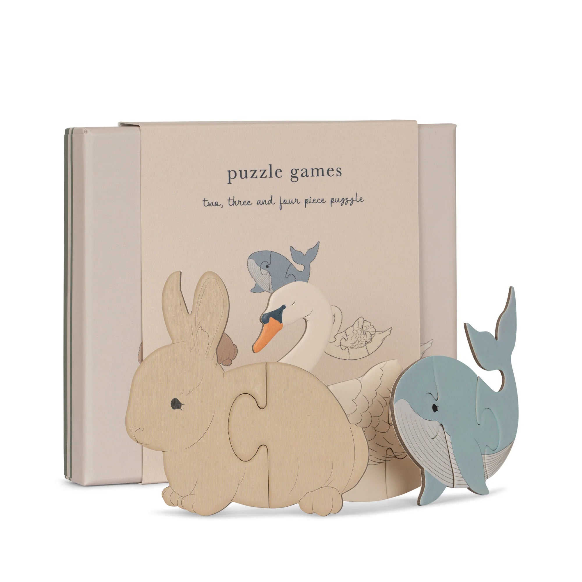 Puzzles für kleine Puzzle-Anfänger von Konges Slojd