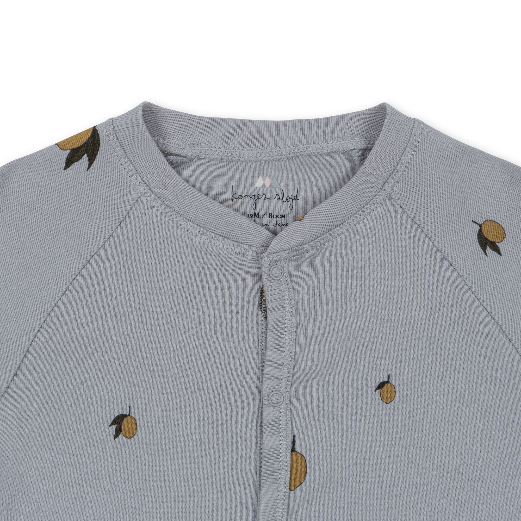 Konges Slojd - Baby Strampler Biobaumwolle Zitronen - AURYN Shop