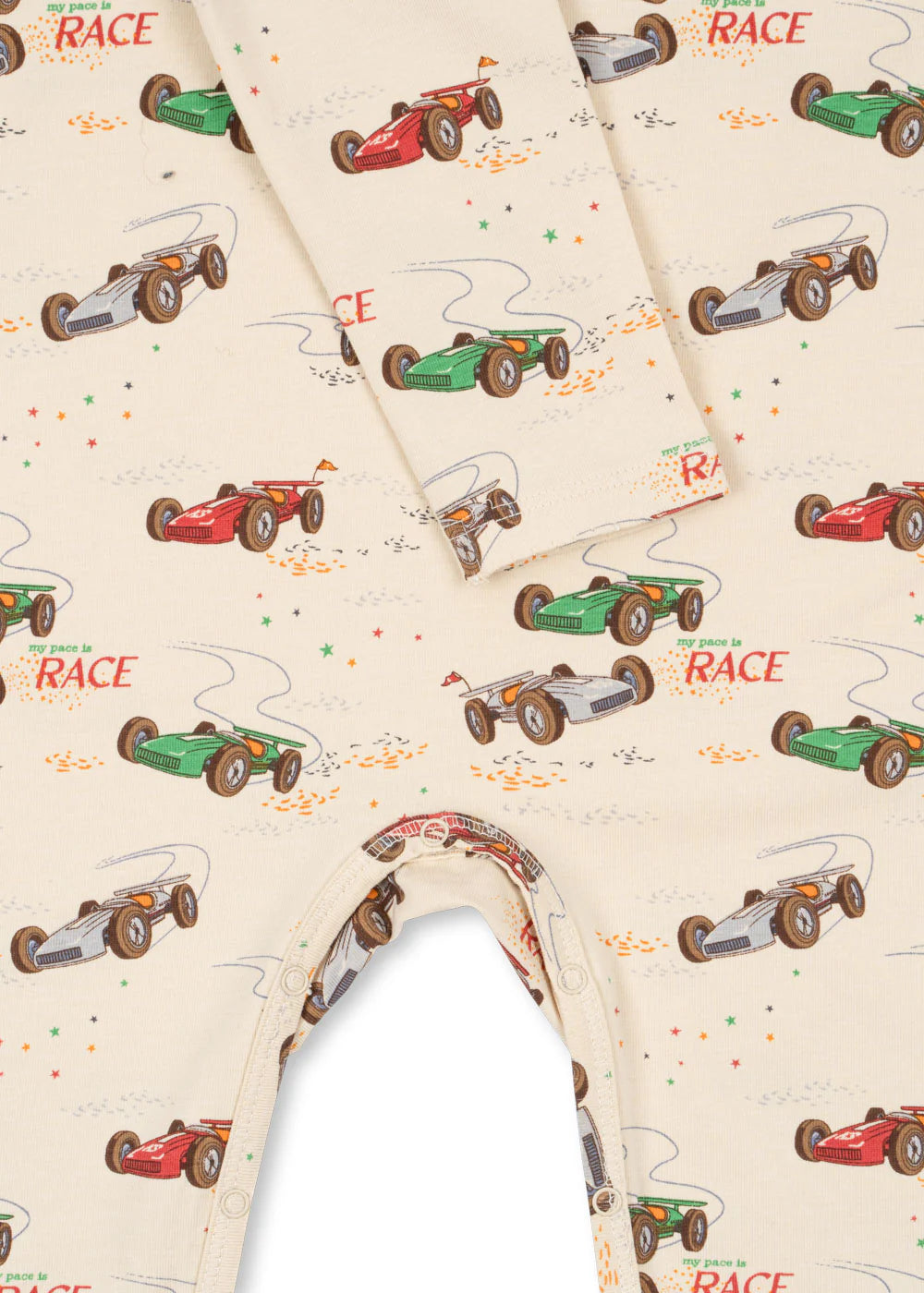 Konges Slojd - Baby Strampler Autos