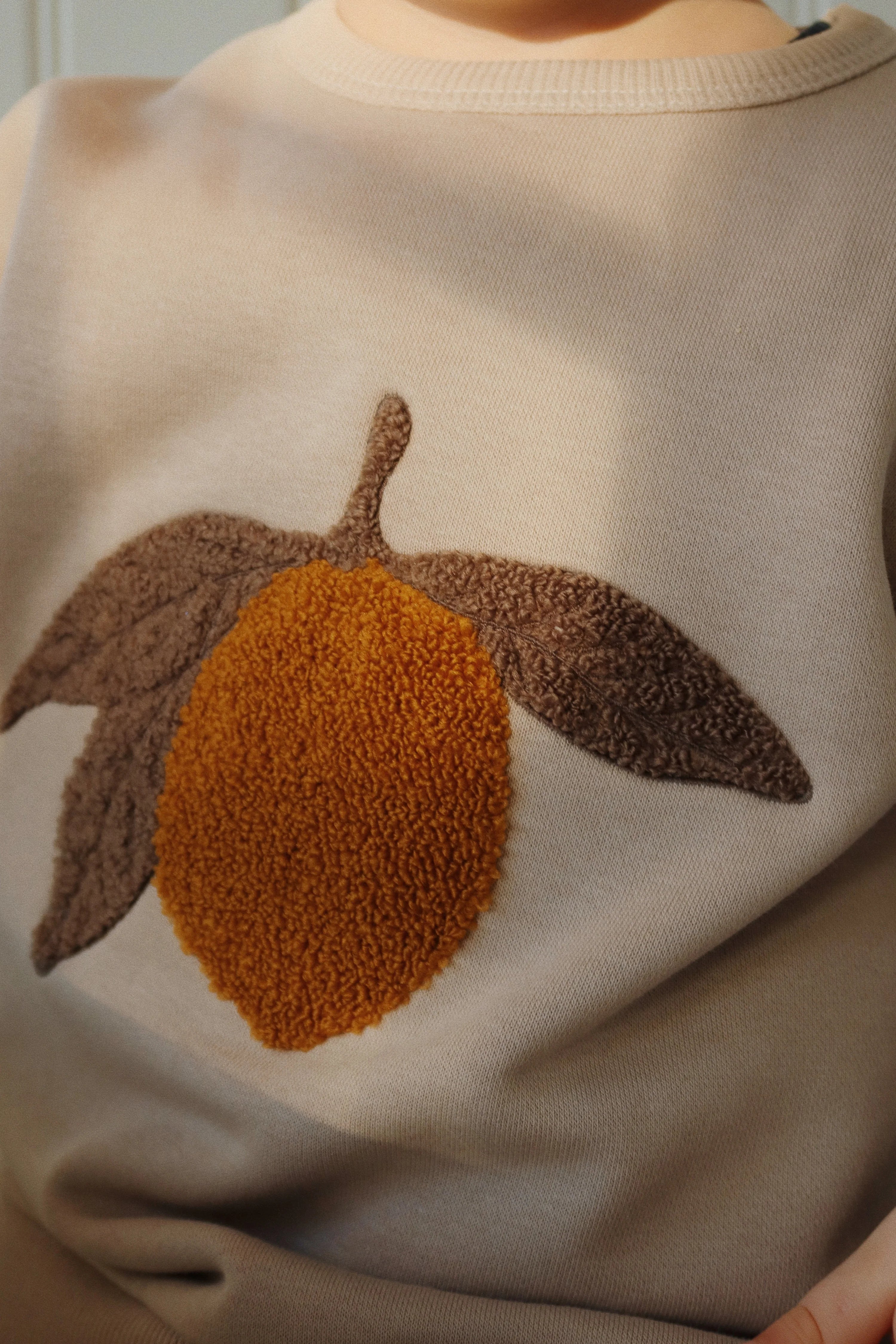 Konges Slojd - Kinder Sweatshirt Zitrone beige