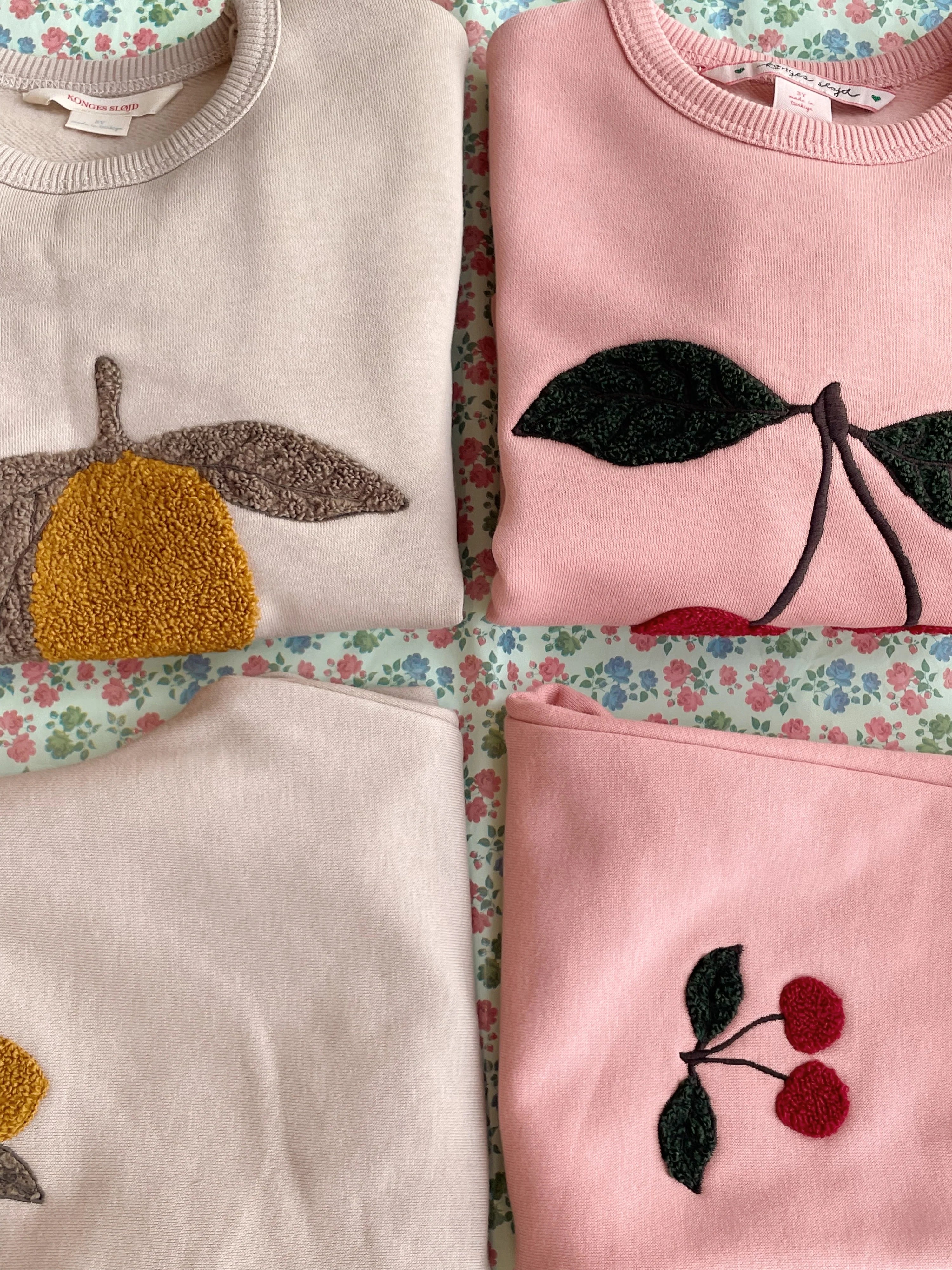 Konges Slojd - Kinder Sweatshirt Zitrone beige