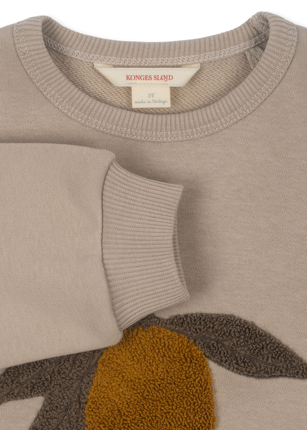 Konges Slojd - Kinder Sweatshirt Zitrone beige