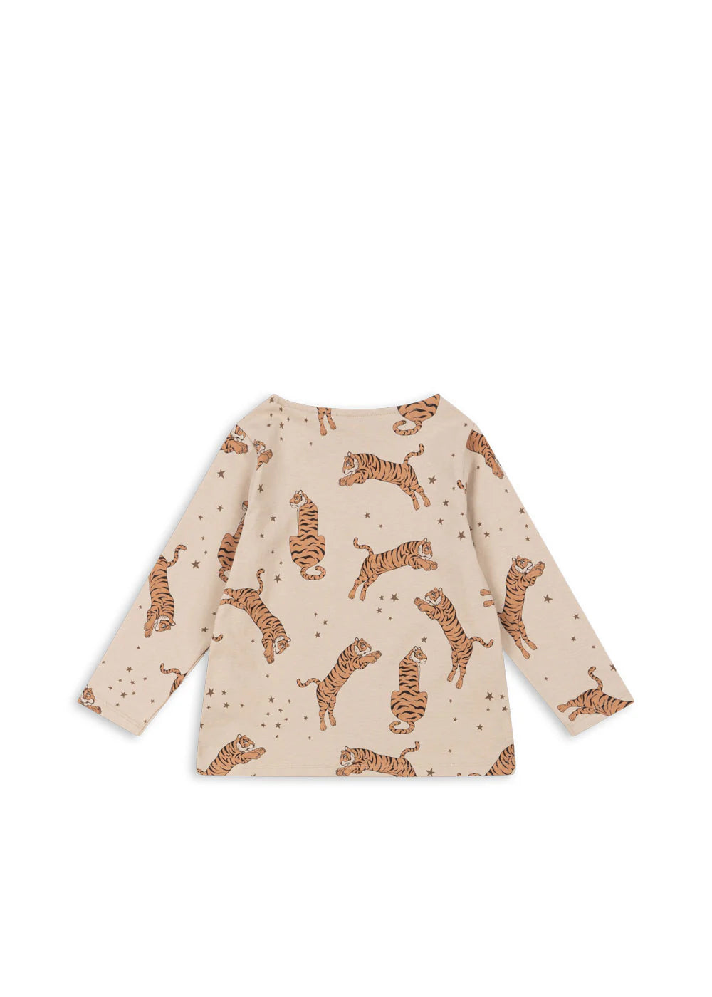 Konges Slojd - Baby Langarmshirt Tiger beige
