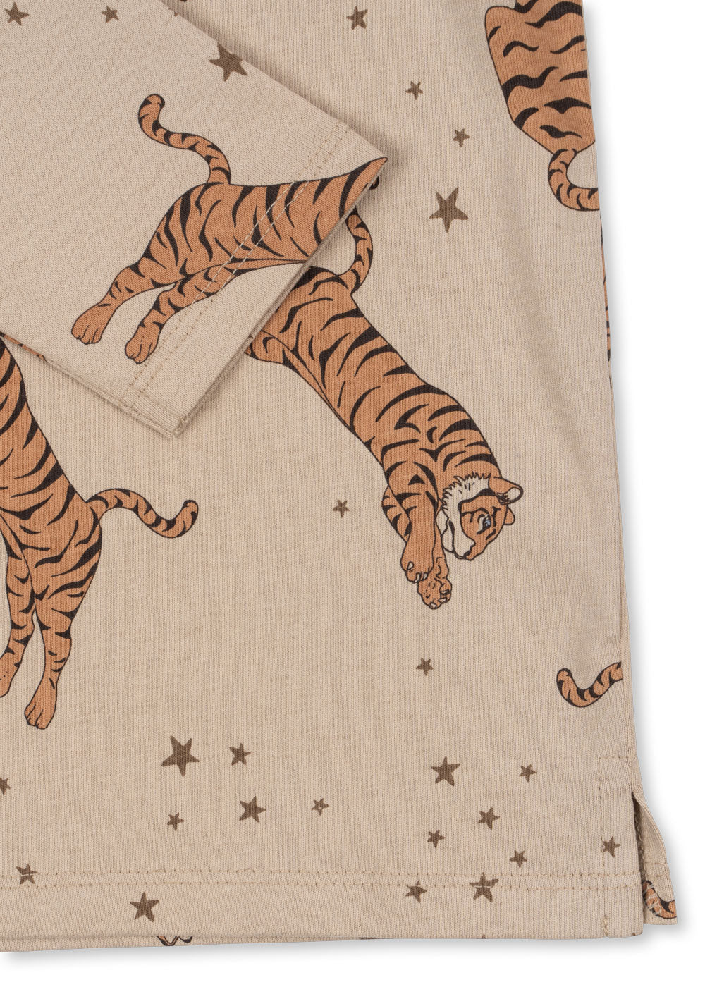 Konges Slojd - Kinder Langarmshirt Tiger beige