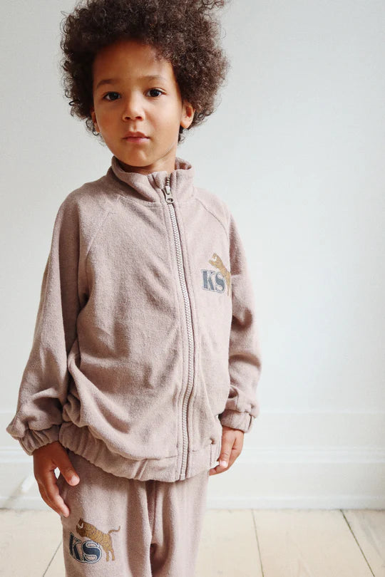 Konges Slojd - Kinder Trainingsjacke Itty beige - AURYN Shop