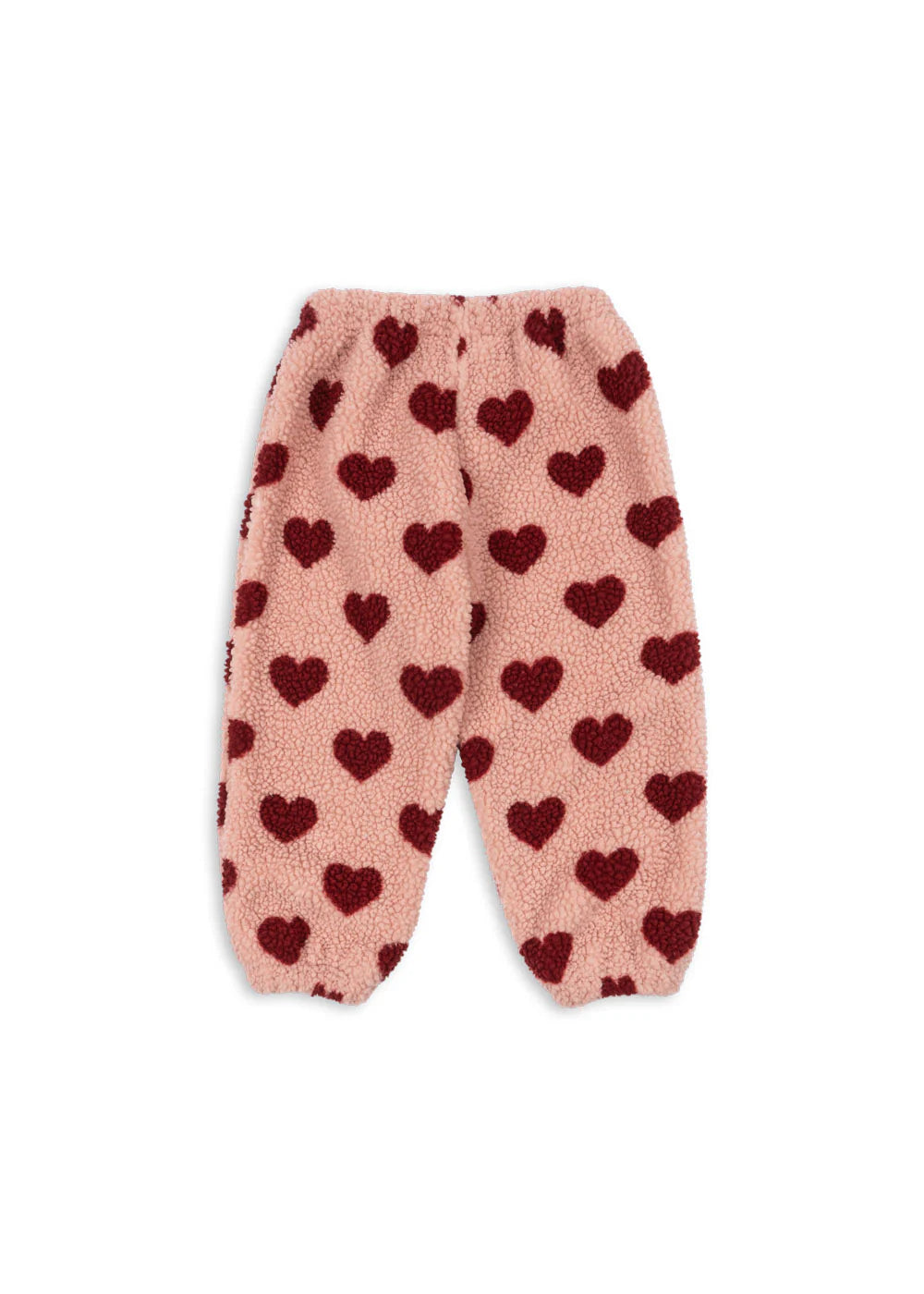 Konges Slojd - Kinder Hose "Herzen" Fleece für Mädchen