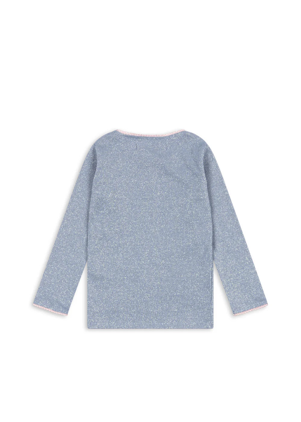 Konges Slojd - Kinder Langarmshirt lila mit Schleife für Mädchen