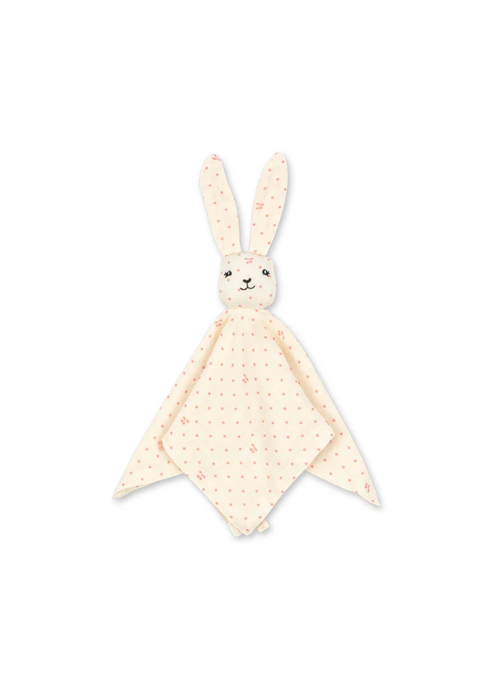 Konges Slojd - Baby Kuscheltuch "sleepy rabbit" kirsche