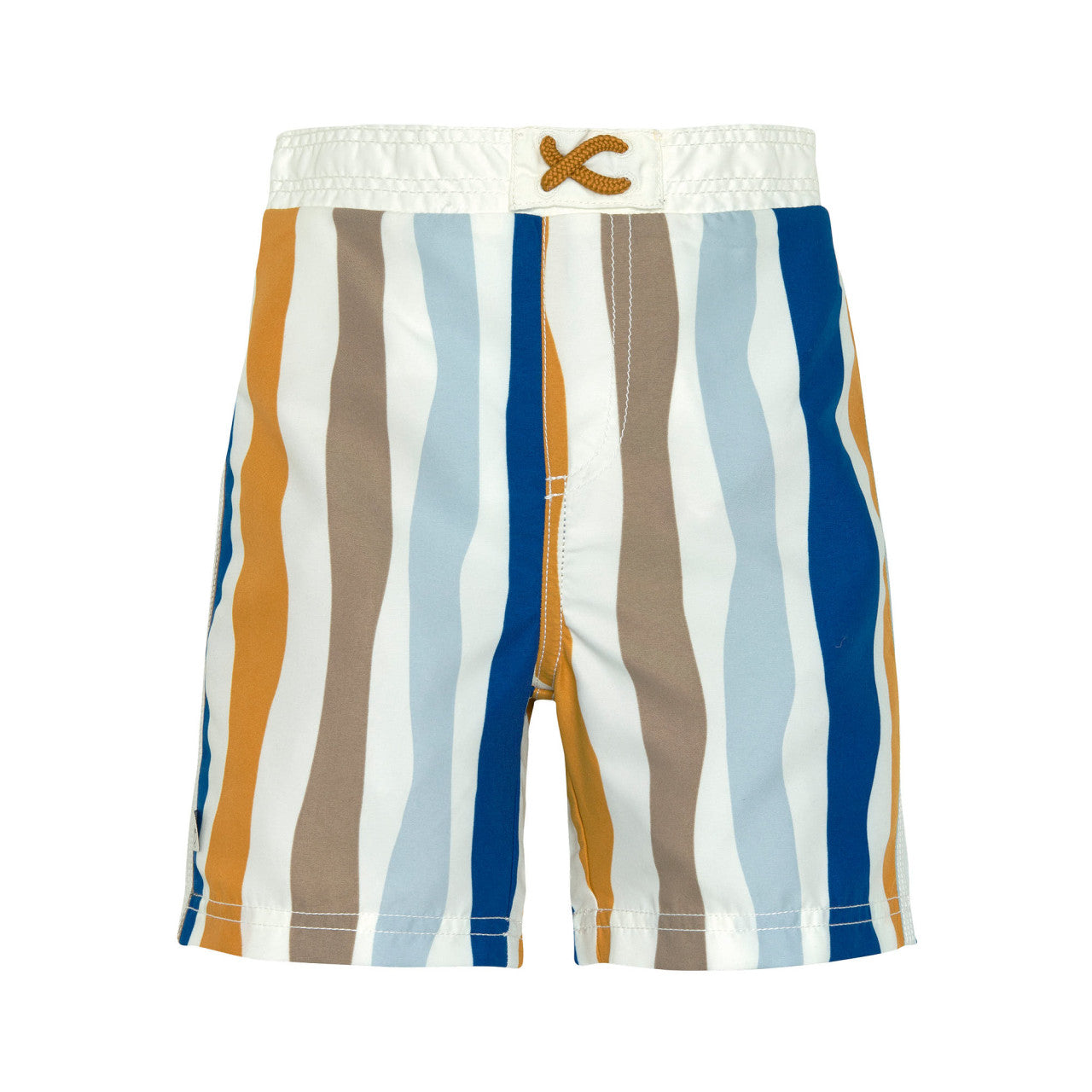 Die blaue UV Badehose für Kinder mit UV Schutz 80 sorgt dank der integrierten Schwimmwindel, des breiten Hosebundes und der nahtlose Verarbeitung im Inneren für ein angenehmes Tragegefühl und Badespaß.