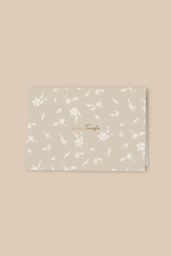 Leevje - Klappkarte mit Kuvert "Zur Taufe" - AURYN Shop