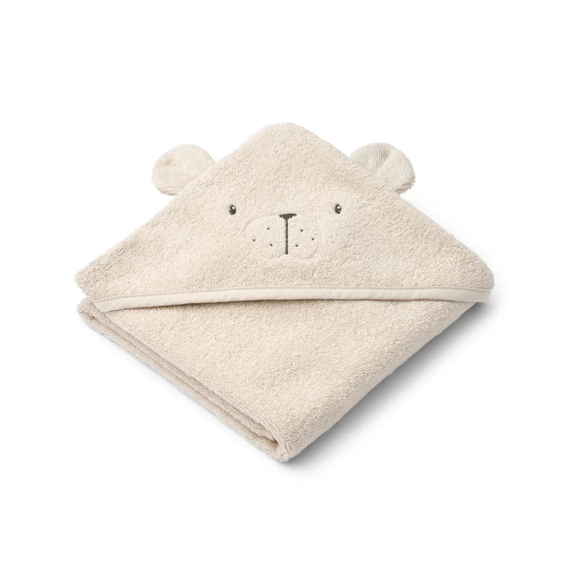 liewood-baby-kaputzenhandtuch-eisbär