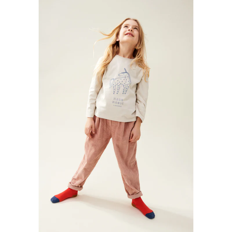 Liewood - Kinder Cordhose Borris rosa