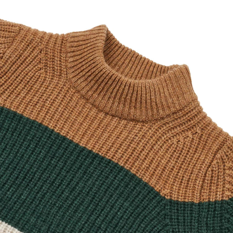 Liewood - Kinder Strickpullover Cali gestreift blau