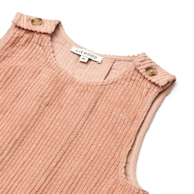 Liewood - Kinder Cordkleid Annamay rosa
