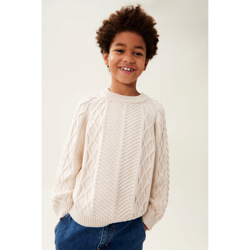 Liewood - Kinder Strickpullover Callio beige