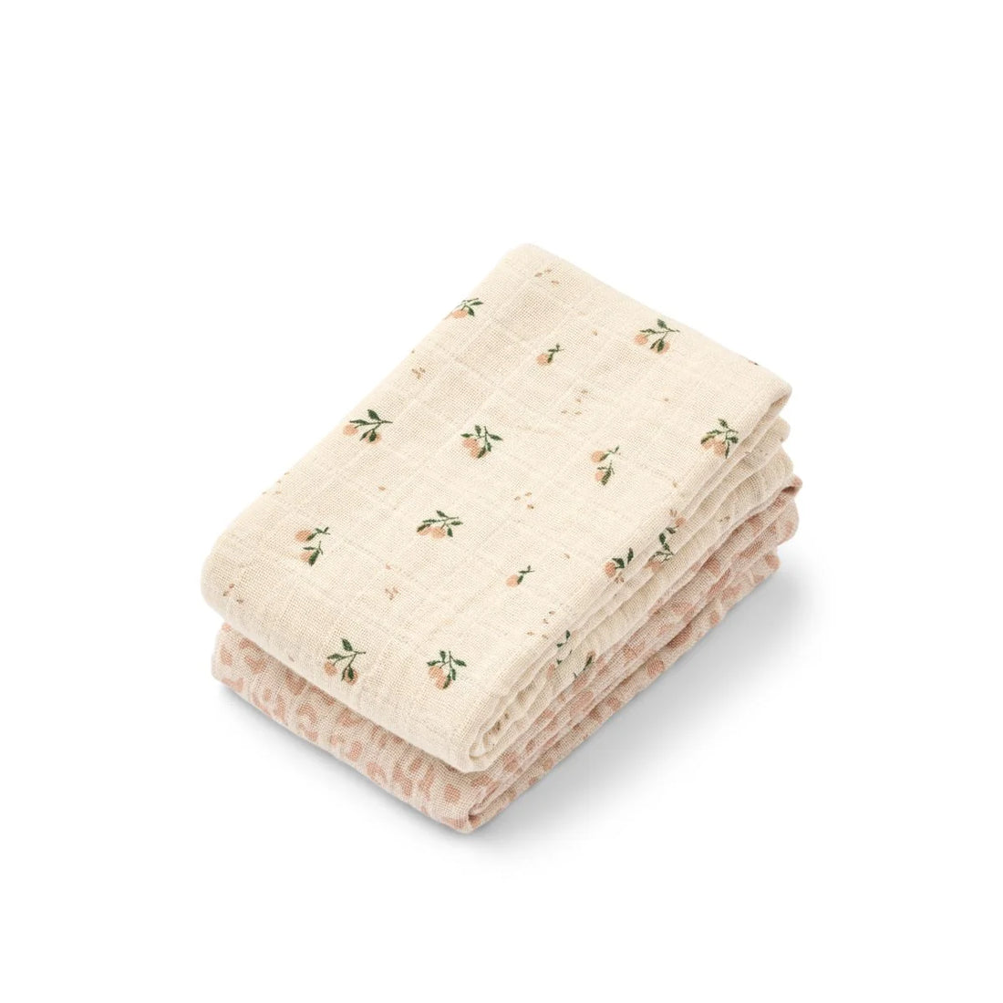 Liewood - Baby Swaddle Biobaumwolle Mini Leo/Peach - AURYN Shop