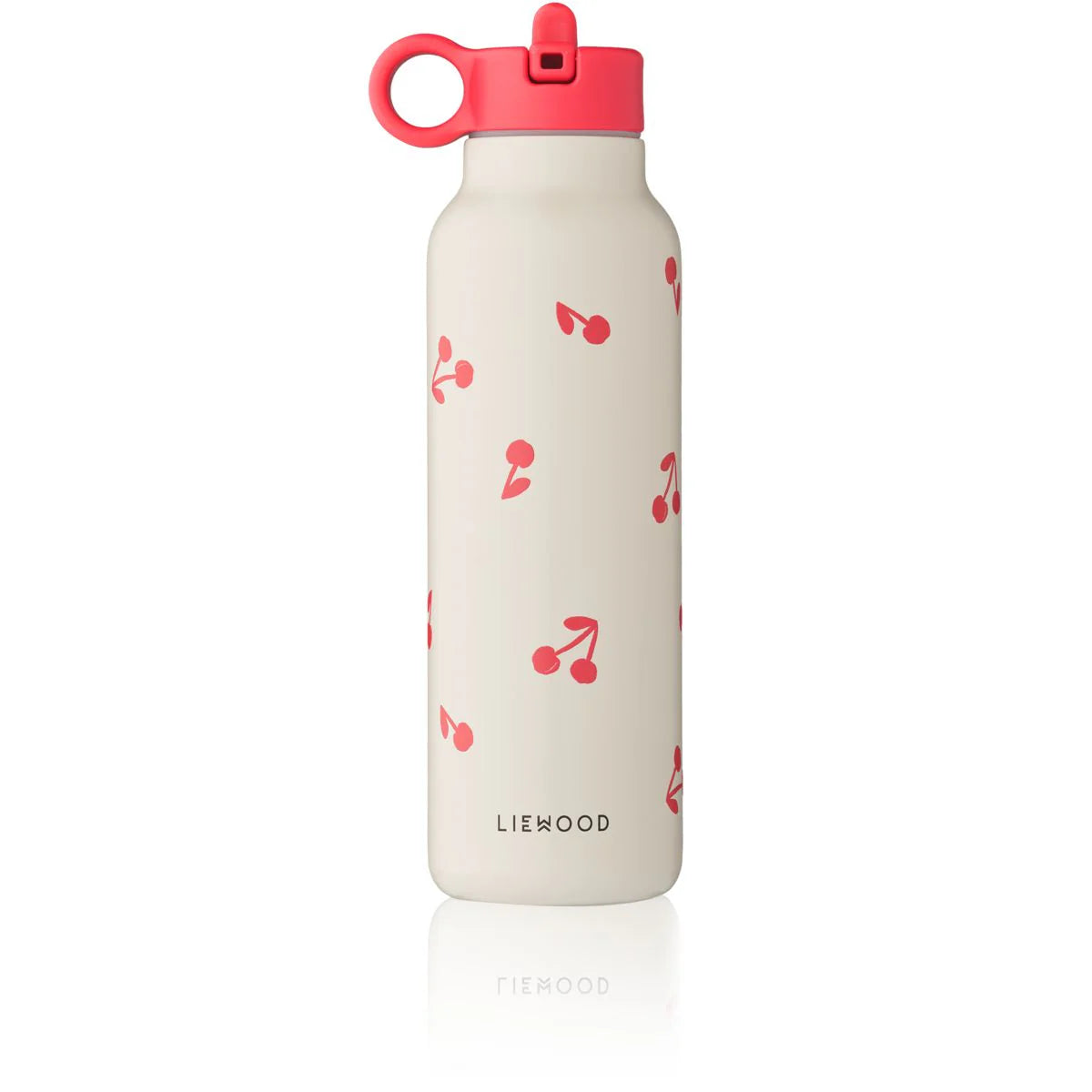 Premium-Stahl-Wasserflasche, hergestellt aus 80% recyceltem Edelstahl, ist so gestaltet, dass sie leicht von kleinen Händen gehalten werden kann. Sie ist auslaufsicher und verfügt über einen eingebauten Pop-up-Strohhalmdeckel sowie einen Schlaufenhenkel für bequemes Tragen unterwegs.