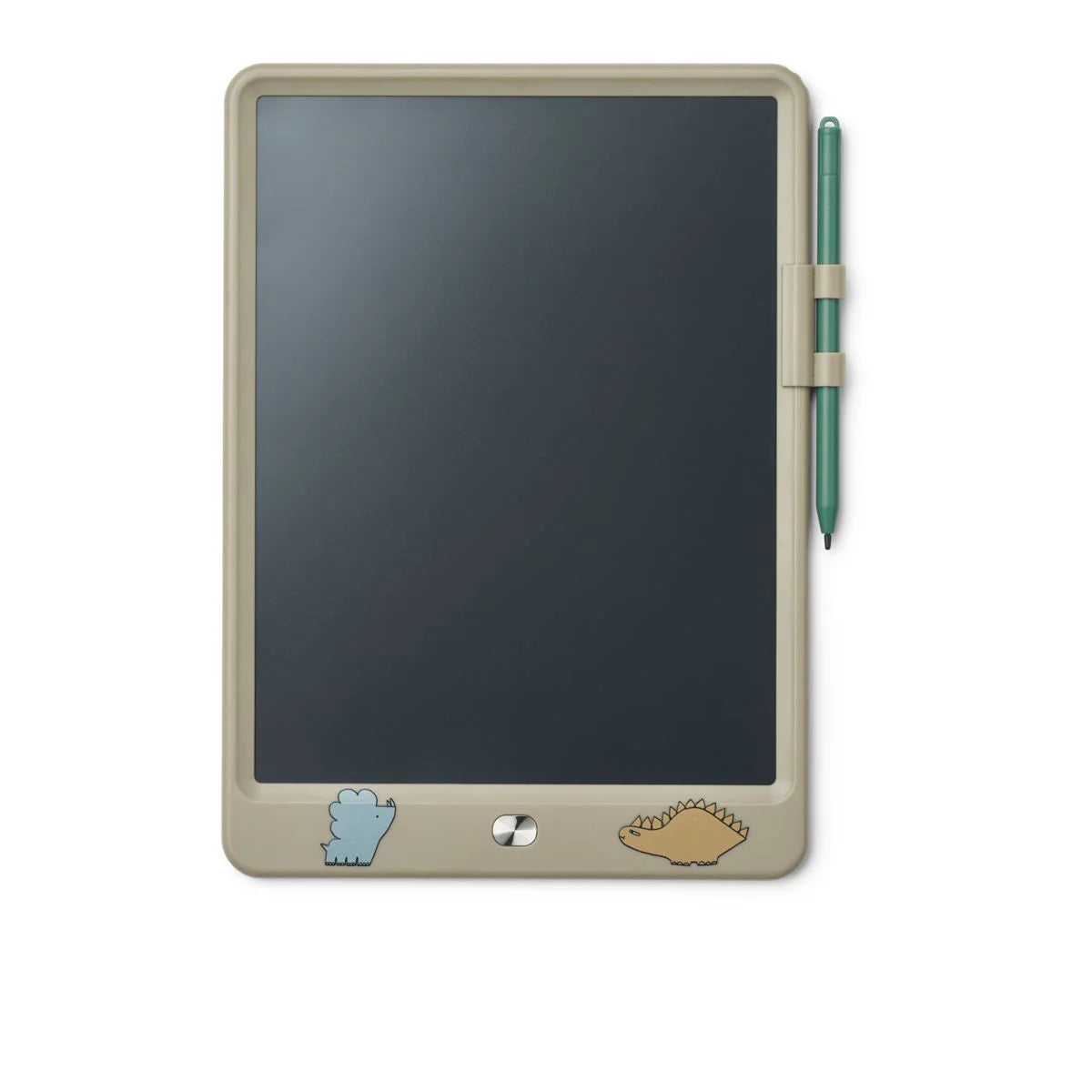 Mit dem leichten und tragbaren Zora Zeichentablett kann dein Kind überall kreativ sein. Die Oberfläche des Tablets erzeugt Linien unterschiedlicher Dicke, je nachdem, wie stark man drückt, und das Bild kann sowohl gespeichert als auch auf Knopfdruck nach Wunsch gelöscht werden.
