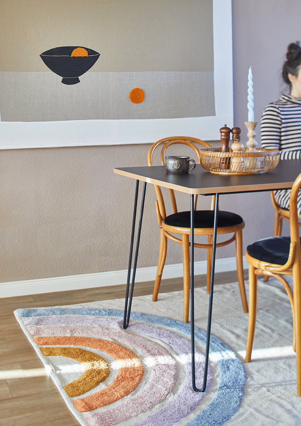 Liv Interior - Teppich Regenbogen