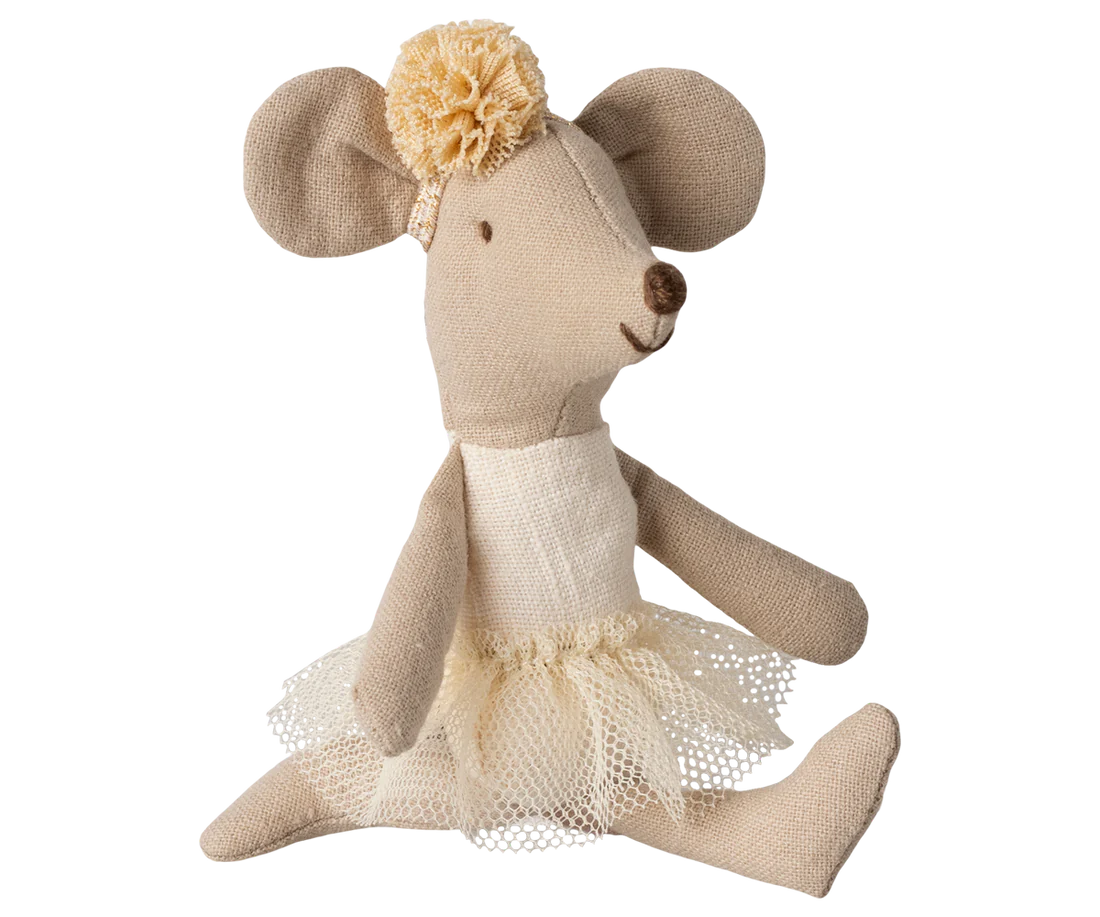 Maileg - Ballerina Maus kleine Schwester natur