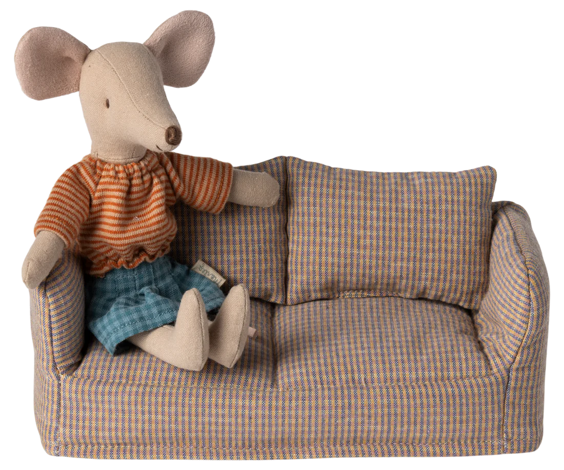 Maileg - Mäuse Sofa mit Punkten