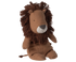 Der Löwe ist der neue Freund der Safari Friends. Er hat einen weichen Stoff mit einer schönen Mähne und vielen handgefertigten Details. Er sitzt sehr gut und gibt die beste Umarmung! Kombiniere ihn mit den anderen weichen Freunden