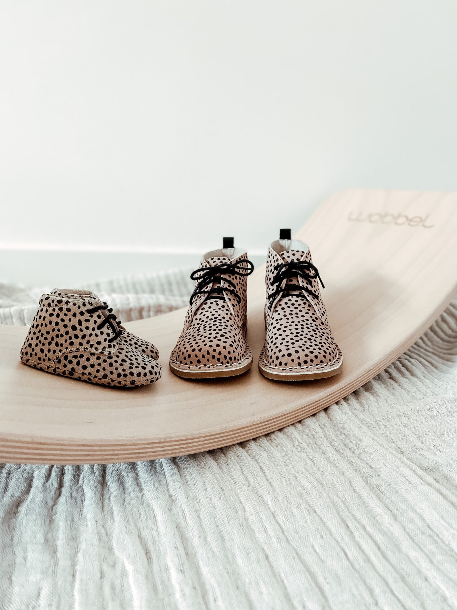 Mavies - Baby klassiche Stiefel Pünktchen sand