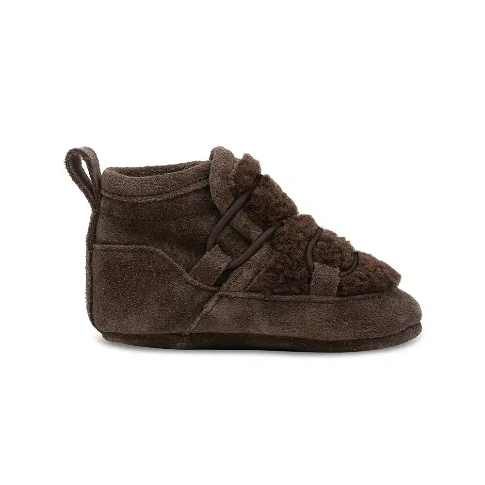 Mavies - Baby Teddystiefel dunkelbraun