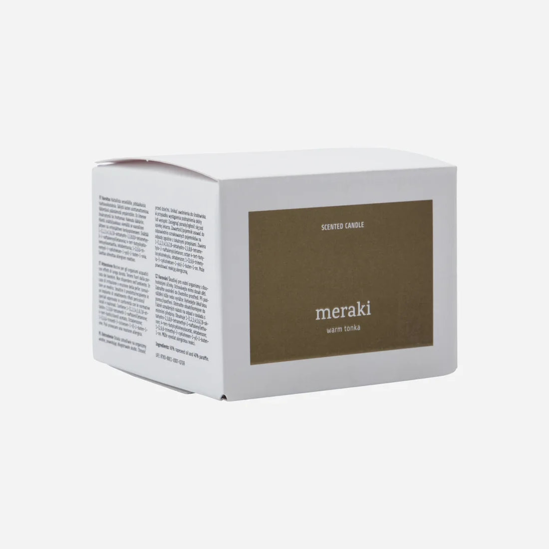 Duftkerze, Warm tonka