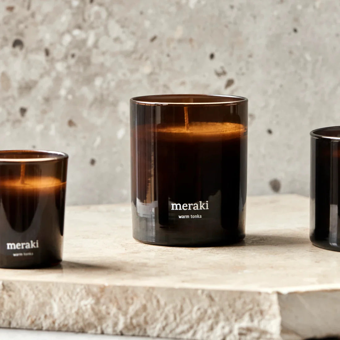 Meraki - Duftkerze Warm Tonka