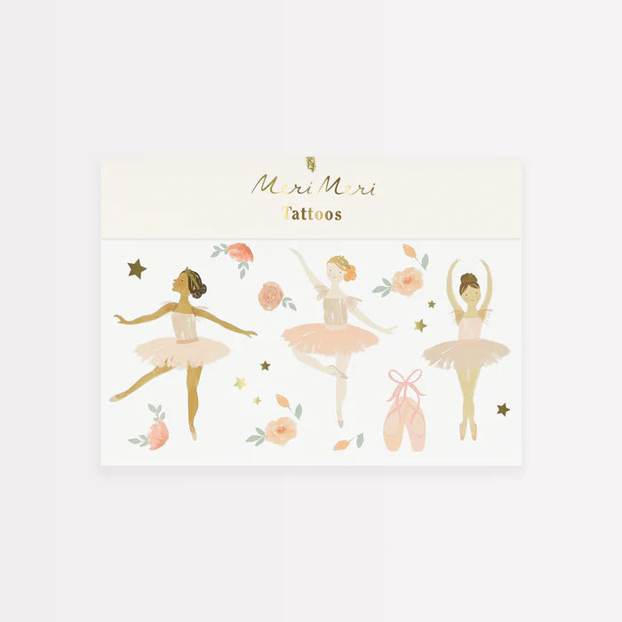 Meri Meri - Kinder Tattoos Ballett