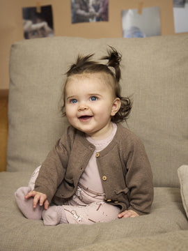 Minymo - Babybody in rosa für Mädchen