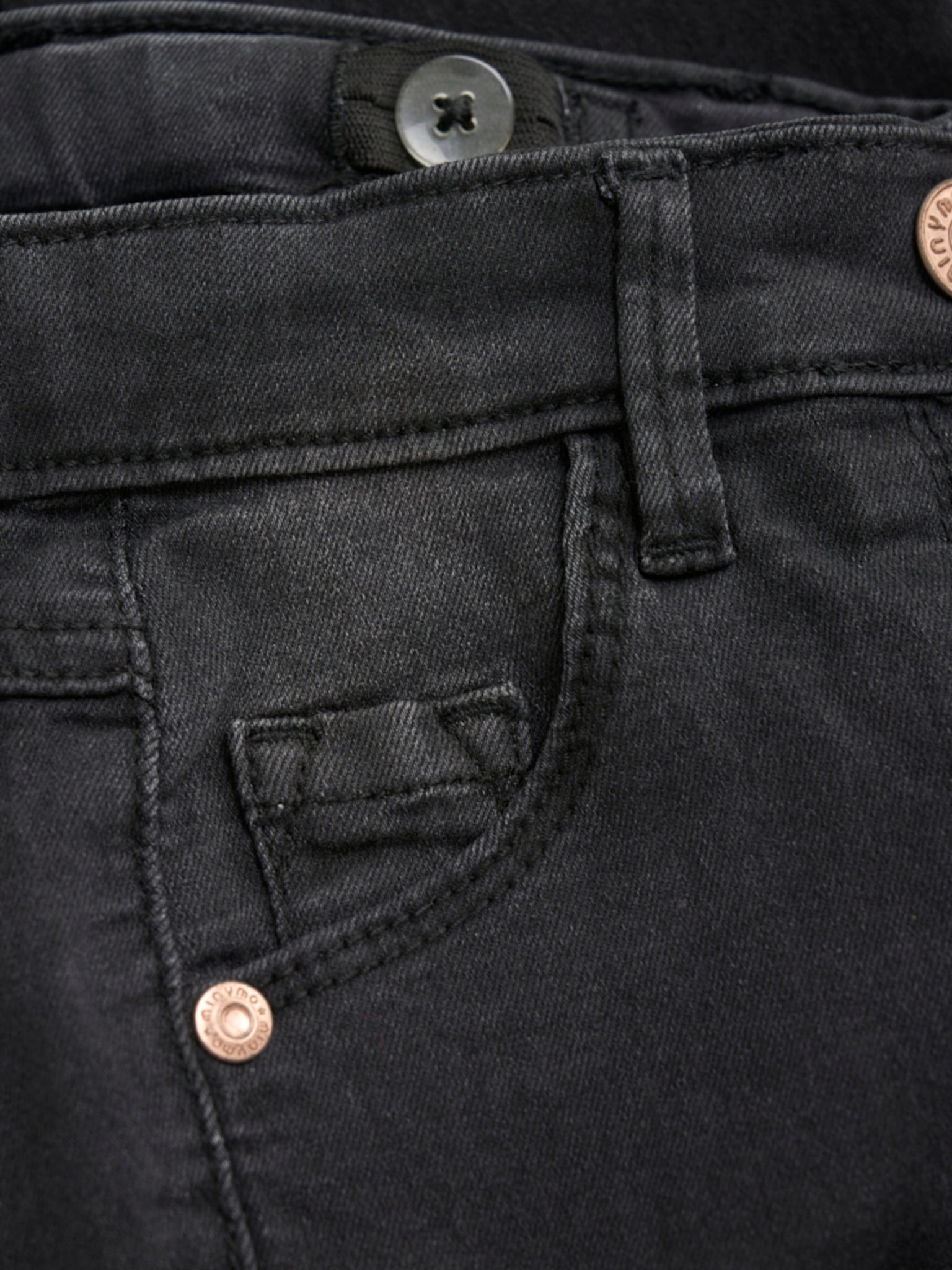 Minymo - Jeans stretch slim fit dunkelgrau