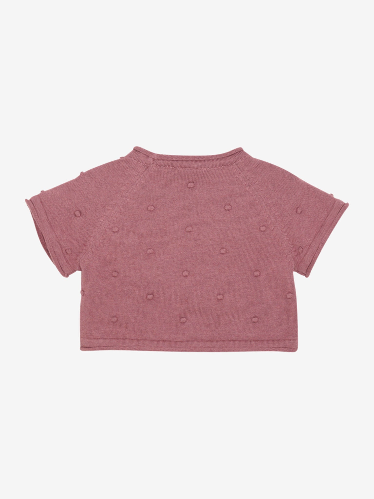 Minymo - Baby kurzarm Pullover rosa