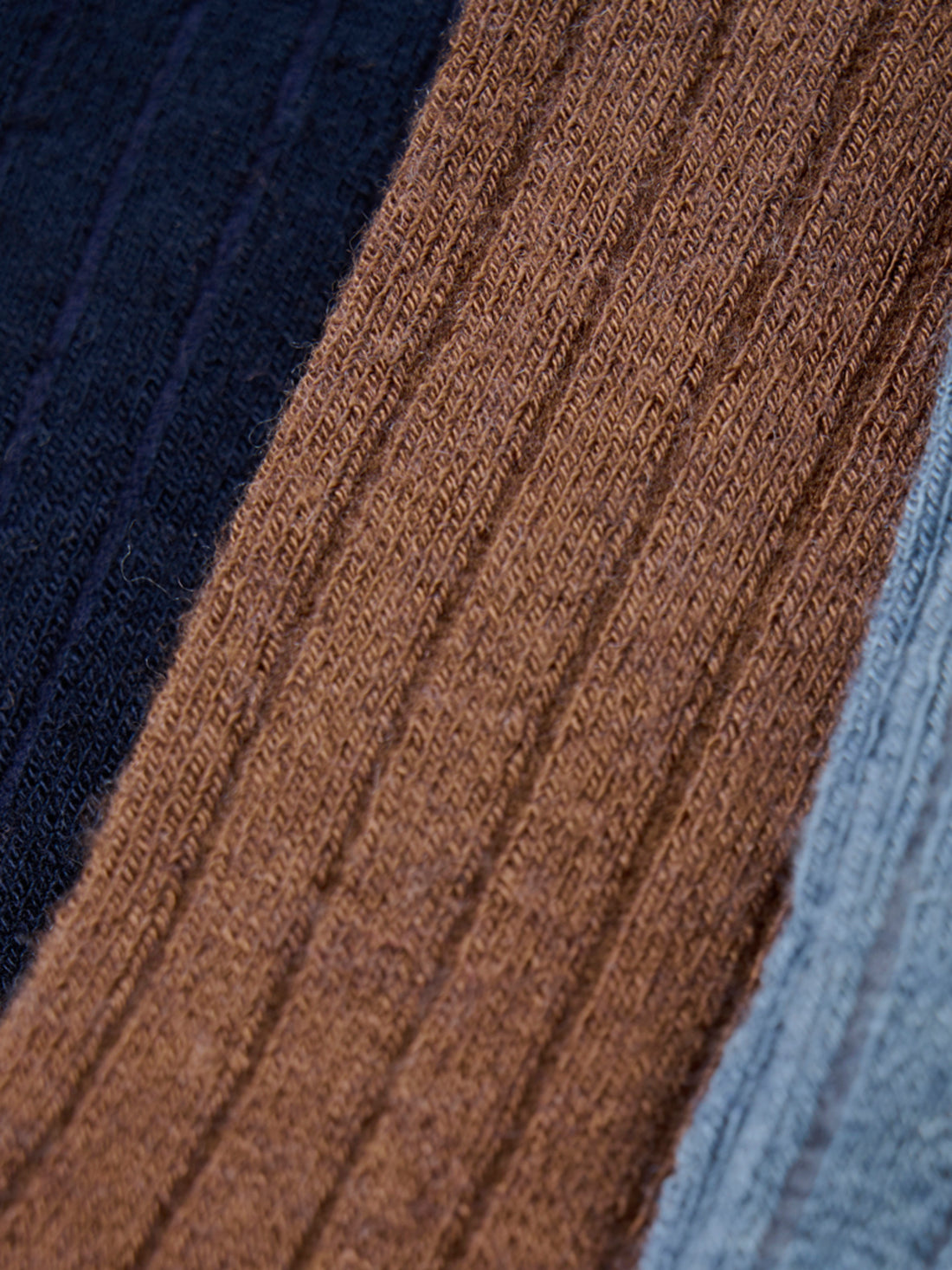 Minymo - 3er Pack Socken Wollmix blaumix