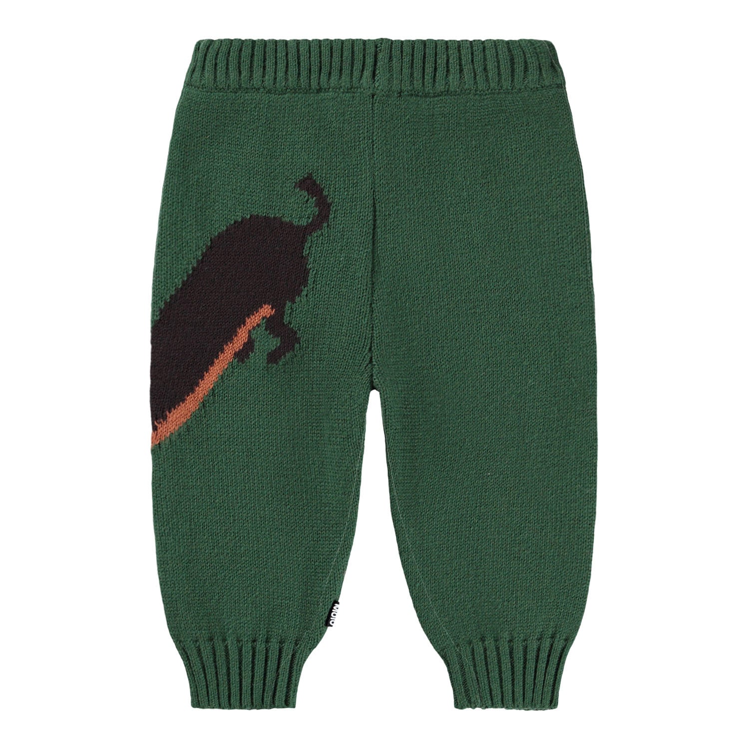 Molo - Hose mit Dachs in grün von hinten
