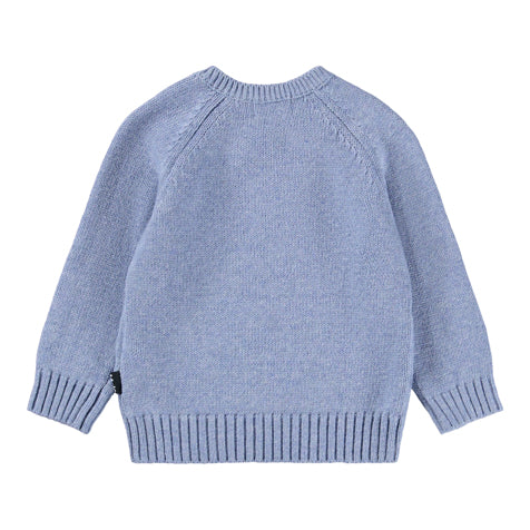 Molo - Strickpullover in hellblau für Kinder/Babys