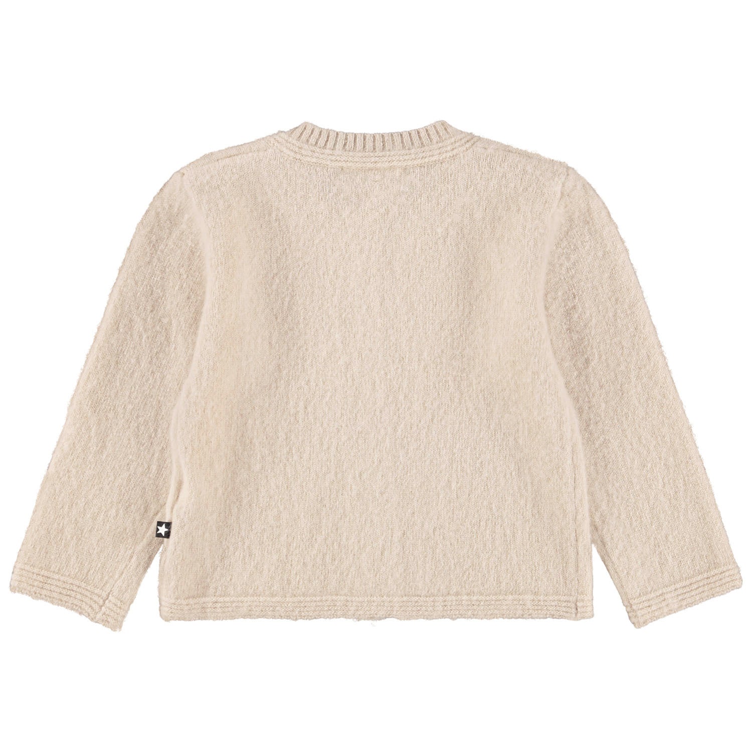 Molo - Baby Strickjacke aus Wolle beige