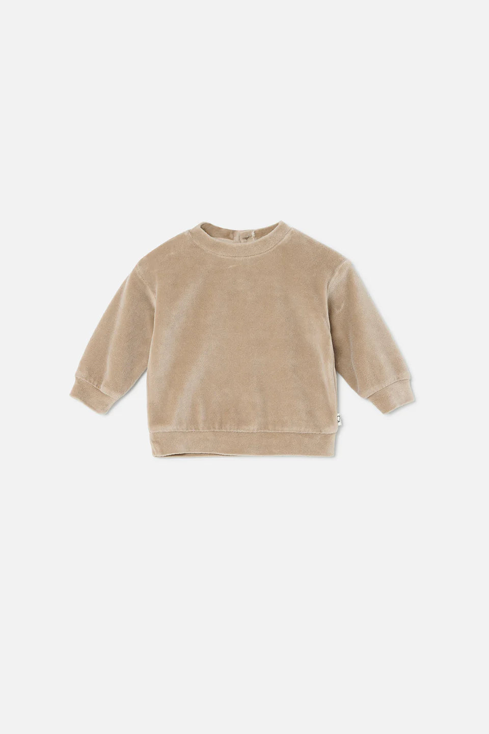 My Little Cozmo - Baby-Sweatshirt aus Velour beige - AURYN Shop