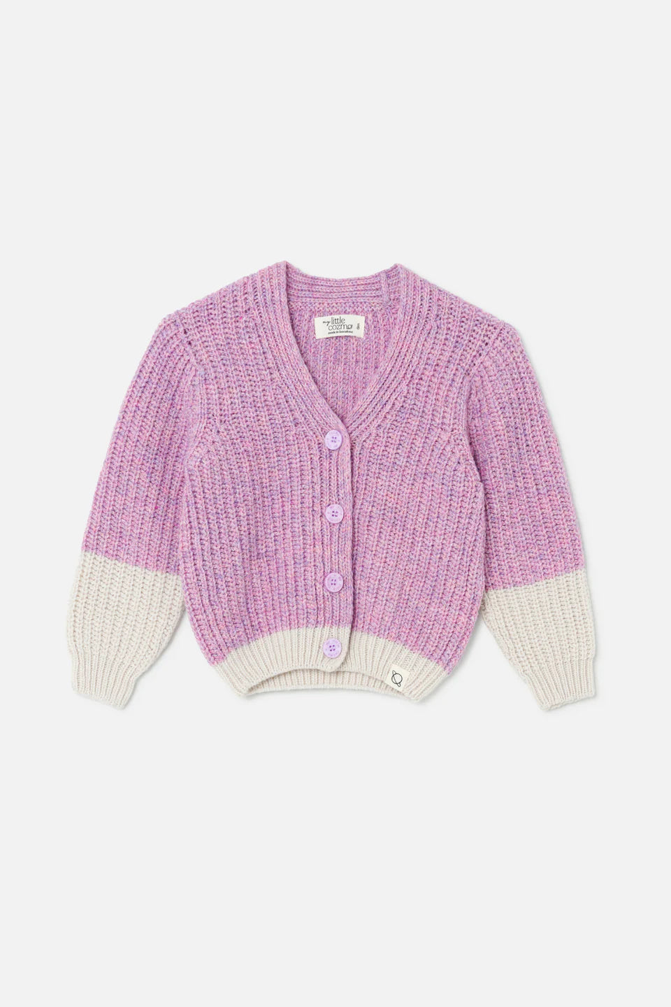 Süße Babyjacke aus einer weichen und warmen Woll-Kaschmir-Mischung von My Little Cozmo.