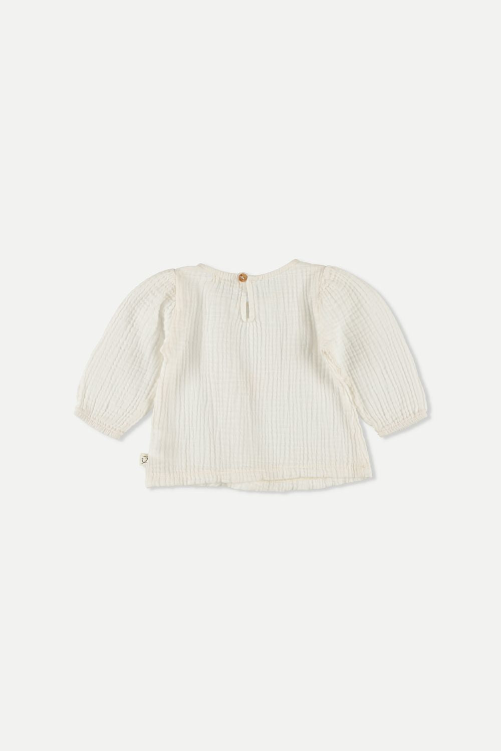 My Little Cozmo - Baby Bluse Musselin natur