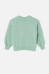 Sweatshirt im gesteppten Zickzack-Muster aus 100% Baumwolle von My Little Cozm