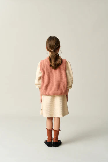 My Little Cozmo - Kinder Pullunder Woll-Mix rosa - AURYN Shop