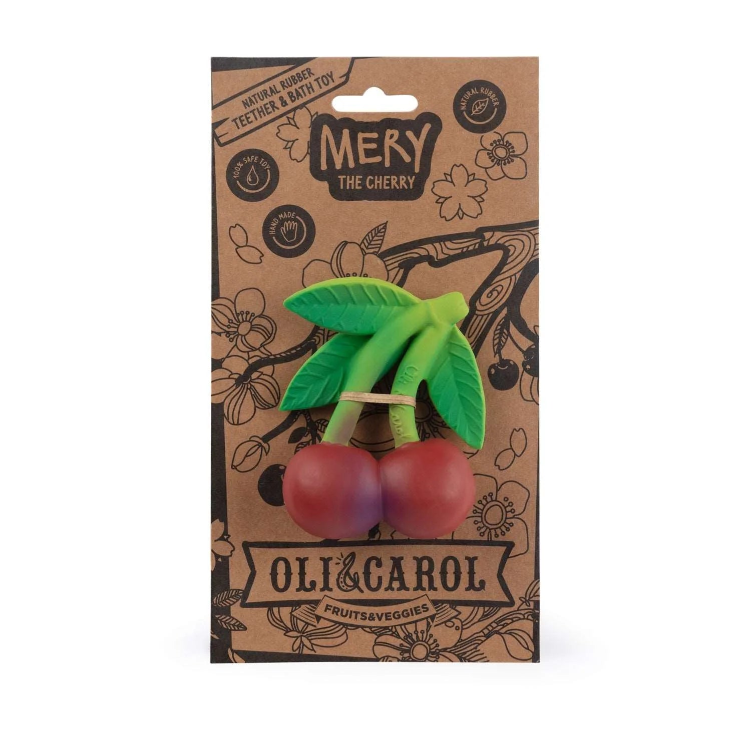 Oli & Carol - Kirsche Mery Greifling/ Teether