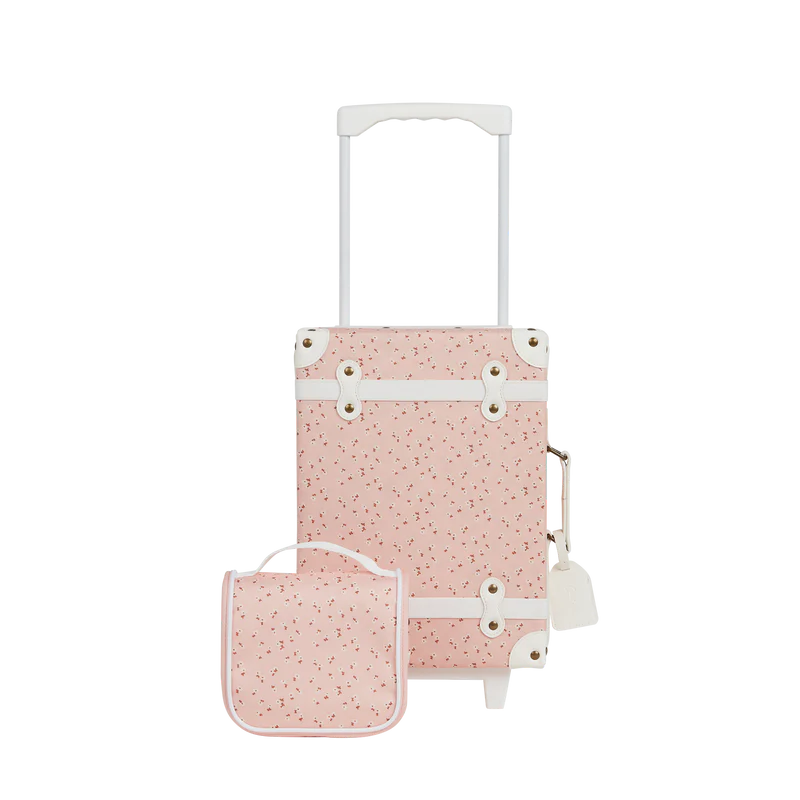 Olli Ella - Kosmetiktasche See-Ya Blümchen rosa