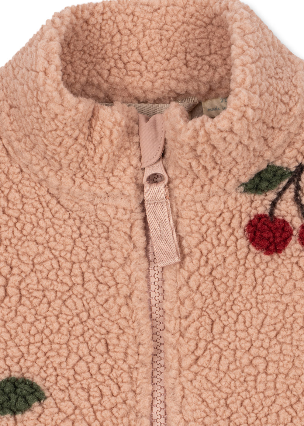 Konges Slojd - Jody Kinder Teddyjacke Kirschen