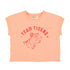 Cooles T-Shirt aus Baumwollfleece mit Tiger Aufdruck von Piupiuchick.